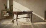1 DRAWER CURVED DESK