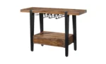 1 Drawer Wine Console - Image 3