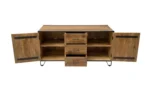 2 DOOR 3 DRAWER SIDEBOARD - Image 5