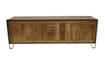 2 Door and 2 Drawer T.V. Cabinet - Image 4