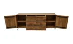 2 Door and 6 Drawer Cabinet - Image 3
