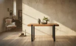 WOODEN END TABLE (K/D)