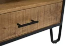 Woode Coffee Table with iron base - Image 5