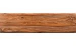 Wooden Bench with Iron Base - Image 5