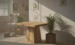 Wooden Cocktail Table - Top