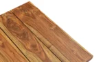 Wooden Console Table with Iron Base - Image 4