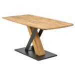 Acacia Cross Feet Dining