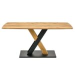 Acacia Cross Feet Dining - Image 3