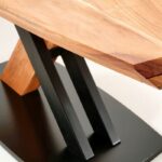 Acacia X Frame Dining - Image 3