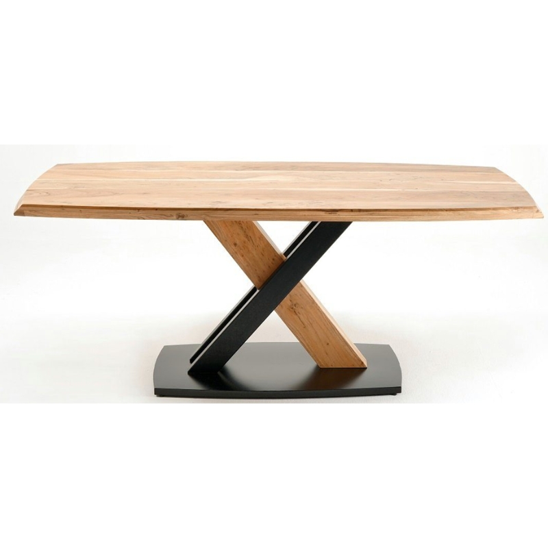 6056 Acacia X Frame Dining - Image 1